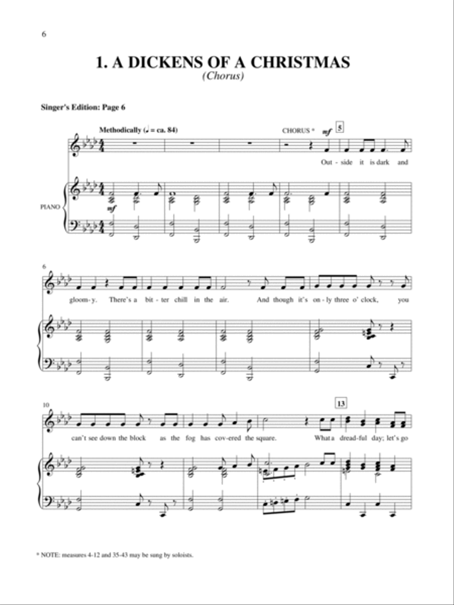 A Dickens of A Christmas - Performance Pack Choir scores gallery preview page 3