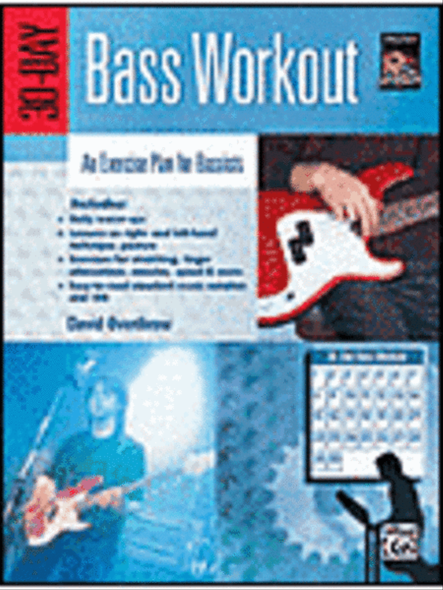 30-Day Bass Workout Bass Guitar scores gallery preview page 1