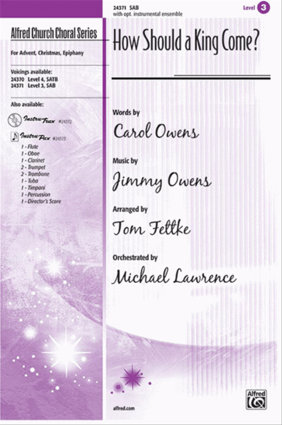 How Should a King Come? How Should a King Come? 3-Part scores gallery preview page 1