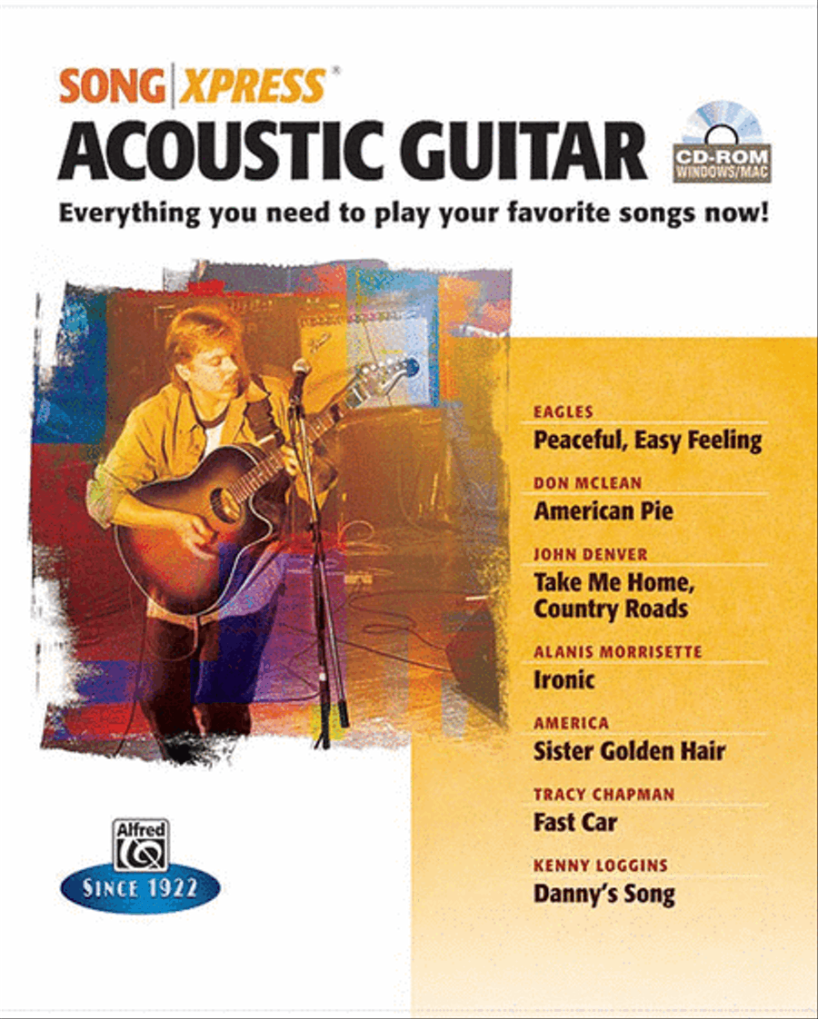 Songxpress CD-ROM - Acoustic Guitar Acoustic Guitar scores gallery preview page 1