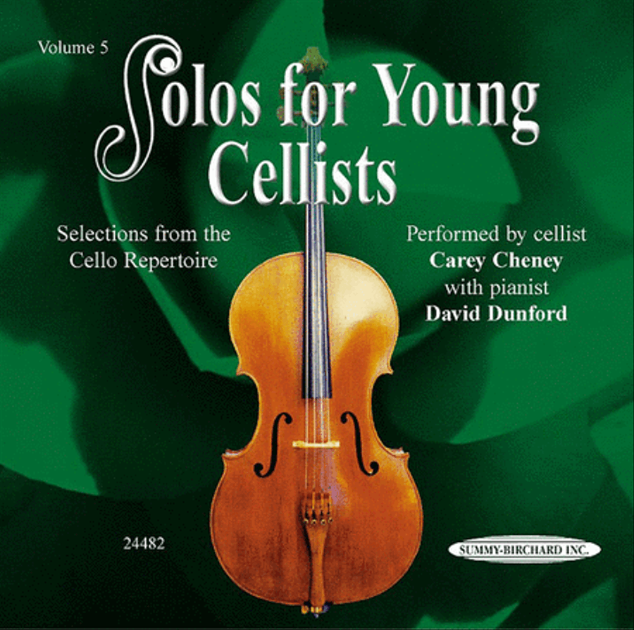 Solos for Young Cellists, Volume 5 Cello scores gallery preview page 1