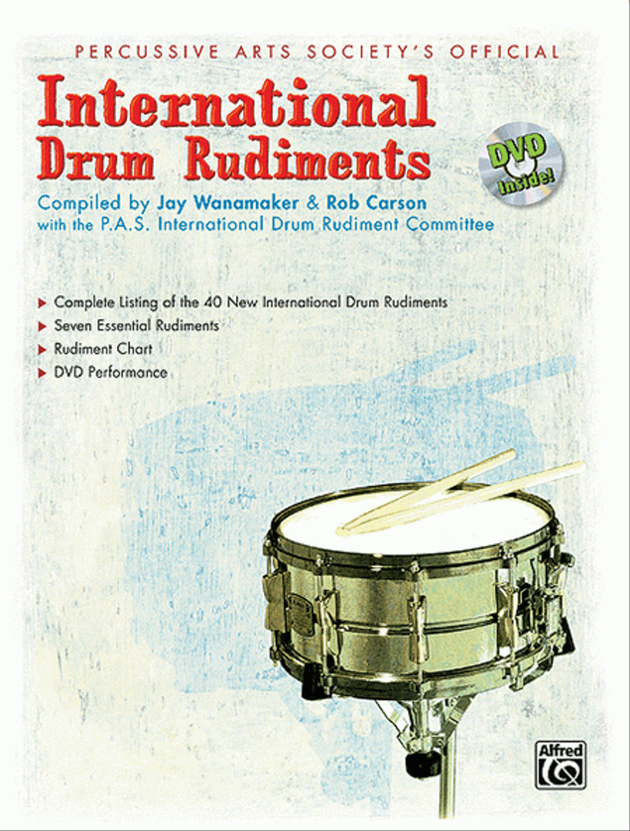 International Drum Rudiments Percussion scores gallery preview page 1