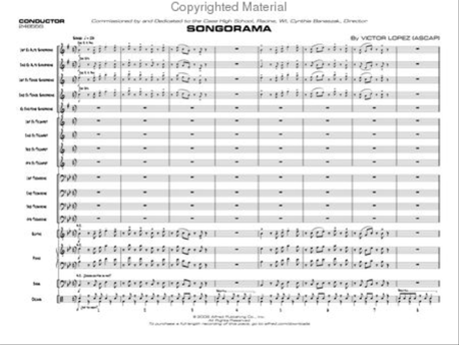Songorama Jazz Ensemble scores gallery preview page 2