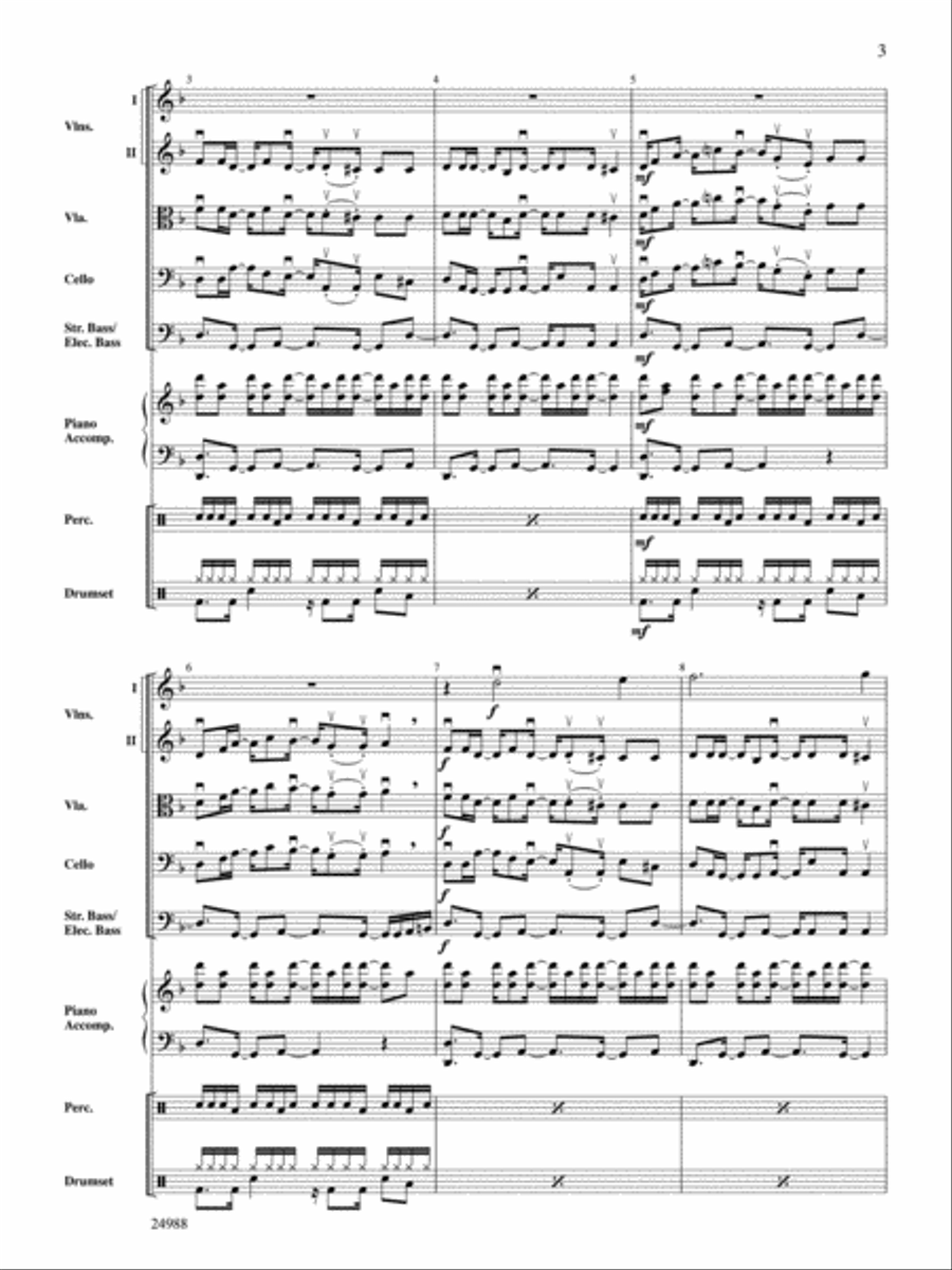 Mi Negra Double Bass scores gallery preview page 3