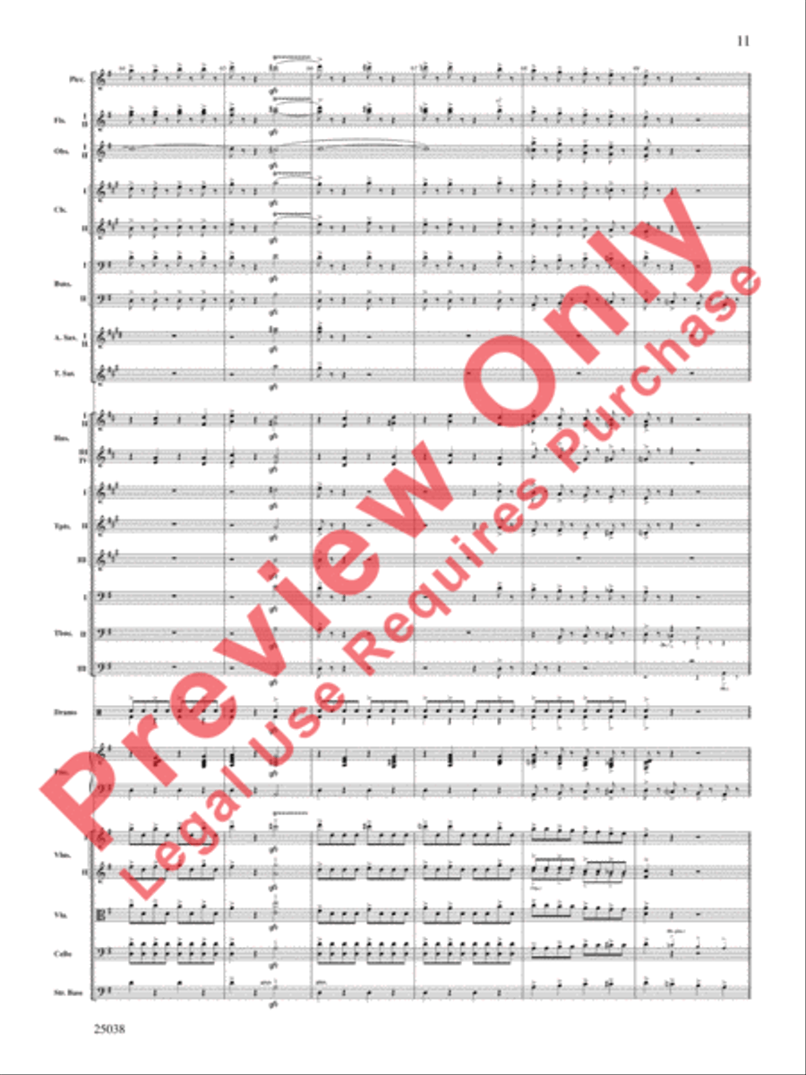 Fiddle-Faddle Fiddle-Faddle Full Orchestra scores gallery preview page 12