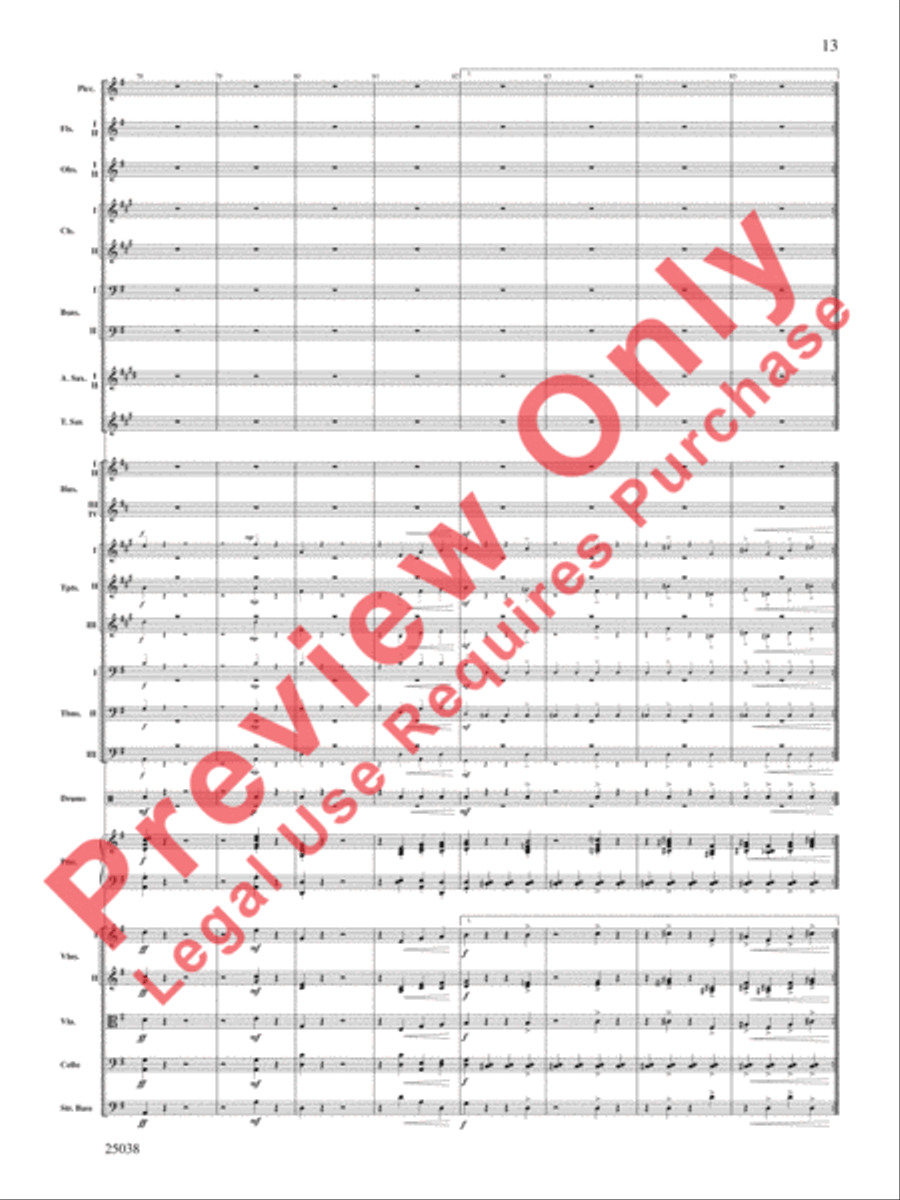 Fiddle-Faddle Fiddle-Faddle Full Orchestra scores gallery preview page 14