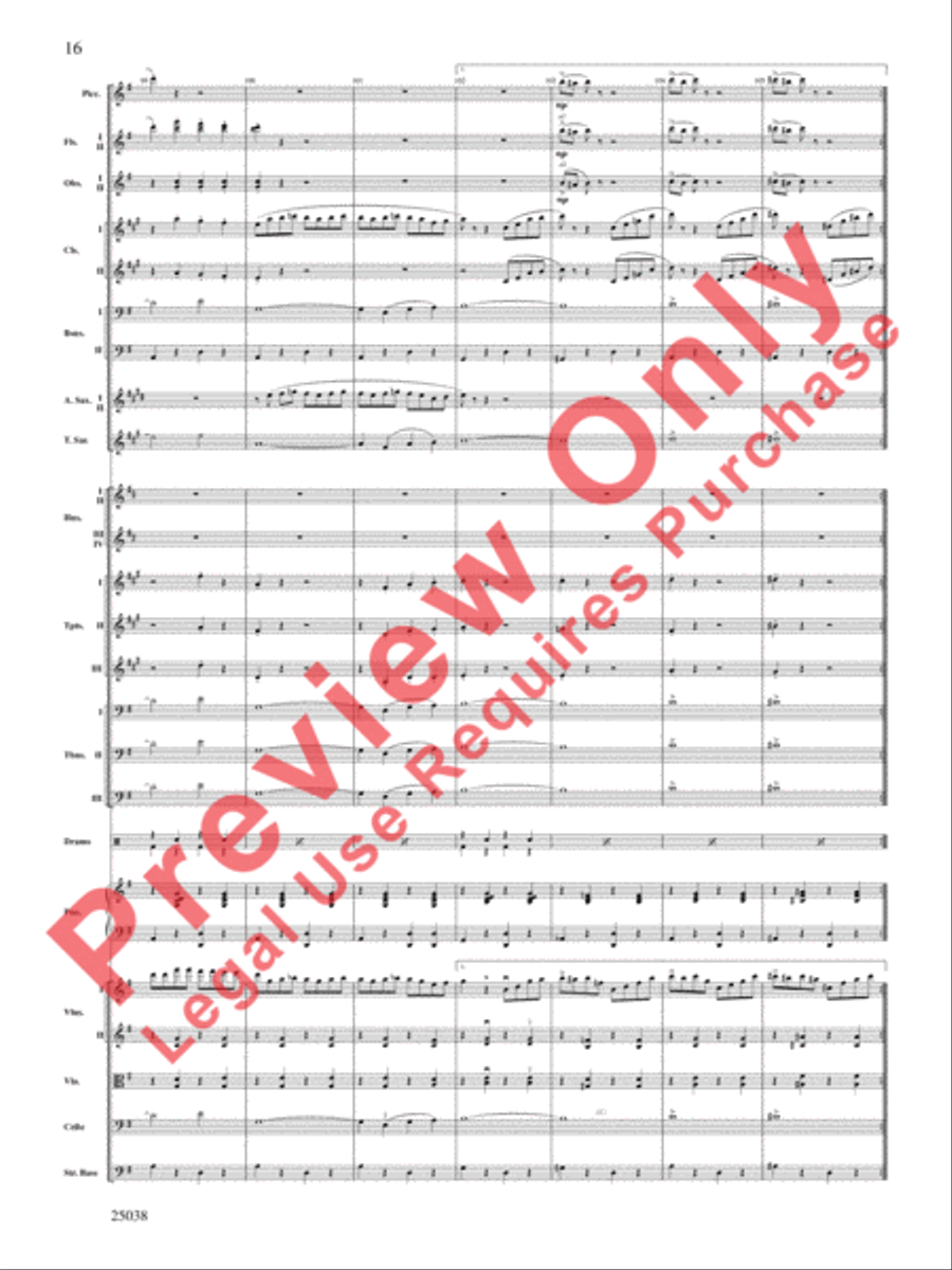 Fiddle-Faddle Fiddle-Faddle Full Orchestra scores gallery preview page 17