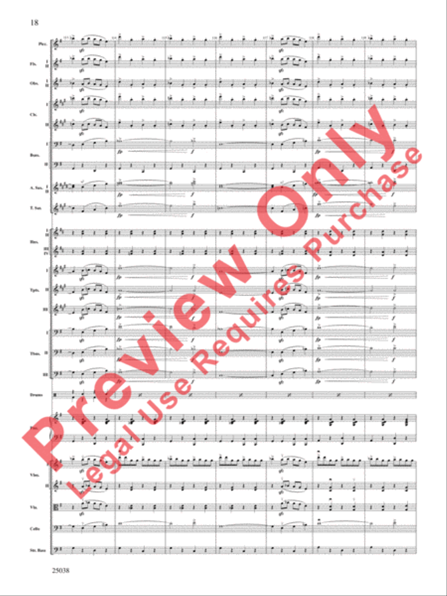 Fiddle-Faddle Fiddle-Faddle Full Orchestra scores gallery preview page 19