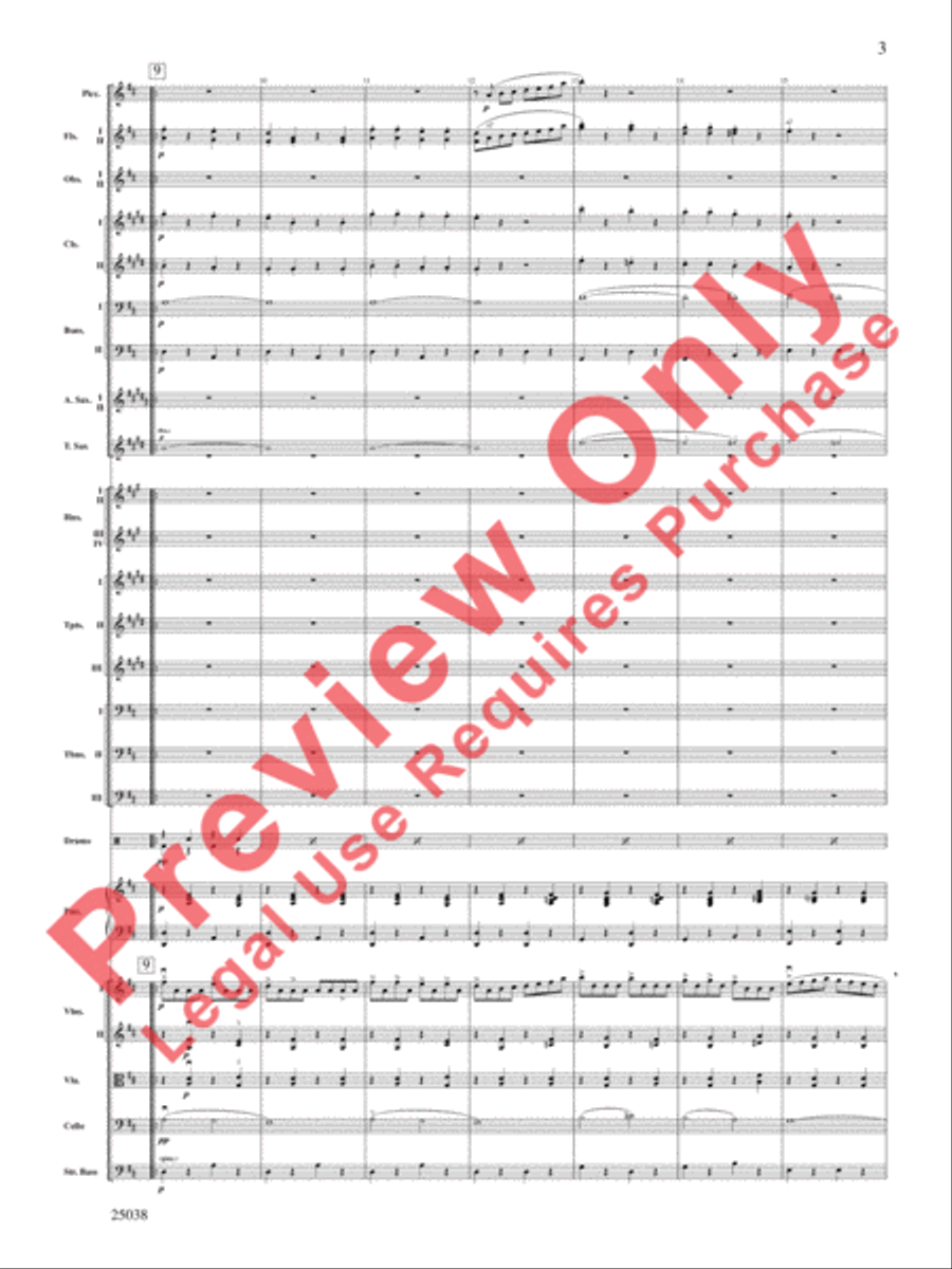 Fiddle-Faddle Fiddle-Faddle Full Orchestra scores gallery preview page 4