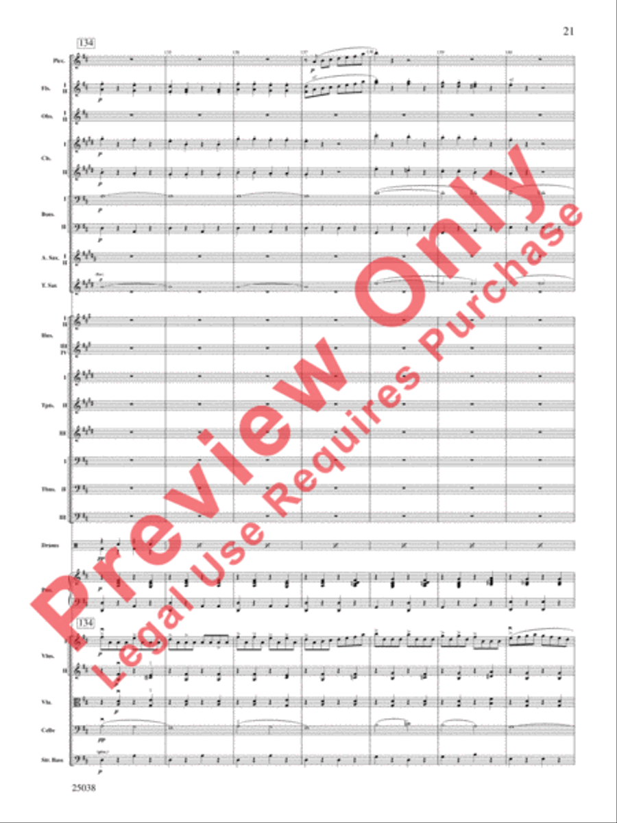 Fiddle-Faddle Fiddle-Faddle Full Orchestra scores gallery preview page 22