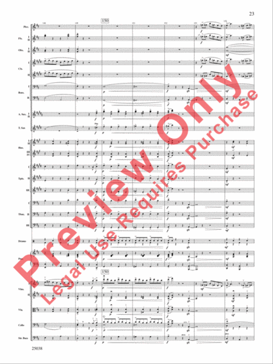 Fiddle-Faddle Fiddle-Faddle Full Orchestra scores gallery preview page 24