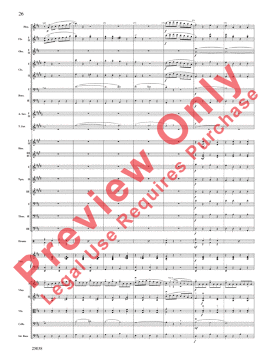 Fiddle-Faddle Fiddle-Faddle Full Orchestra scores gallery preview page 27
