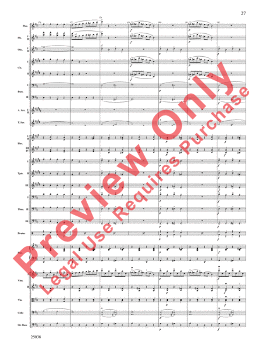 Fiddle-Faddle Fiddle-Faddle Full Orchestra scores gallery preview page 28