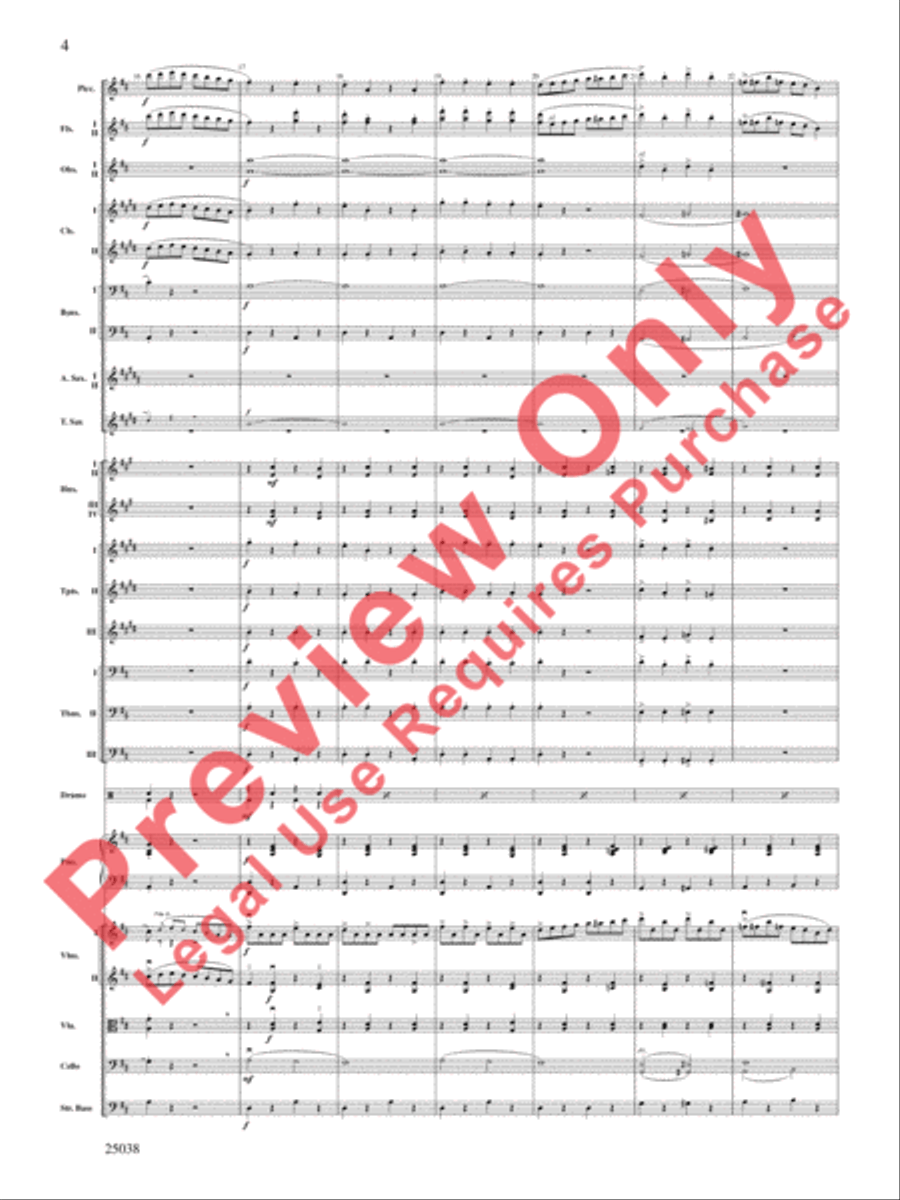 Fiddle-Faddle Fiddle-Faddle Full Orchestra scores gallery preview page 5