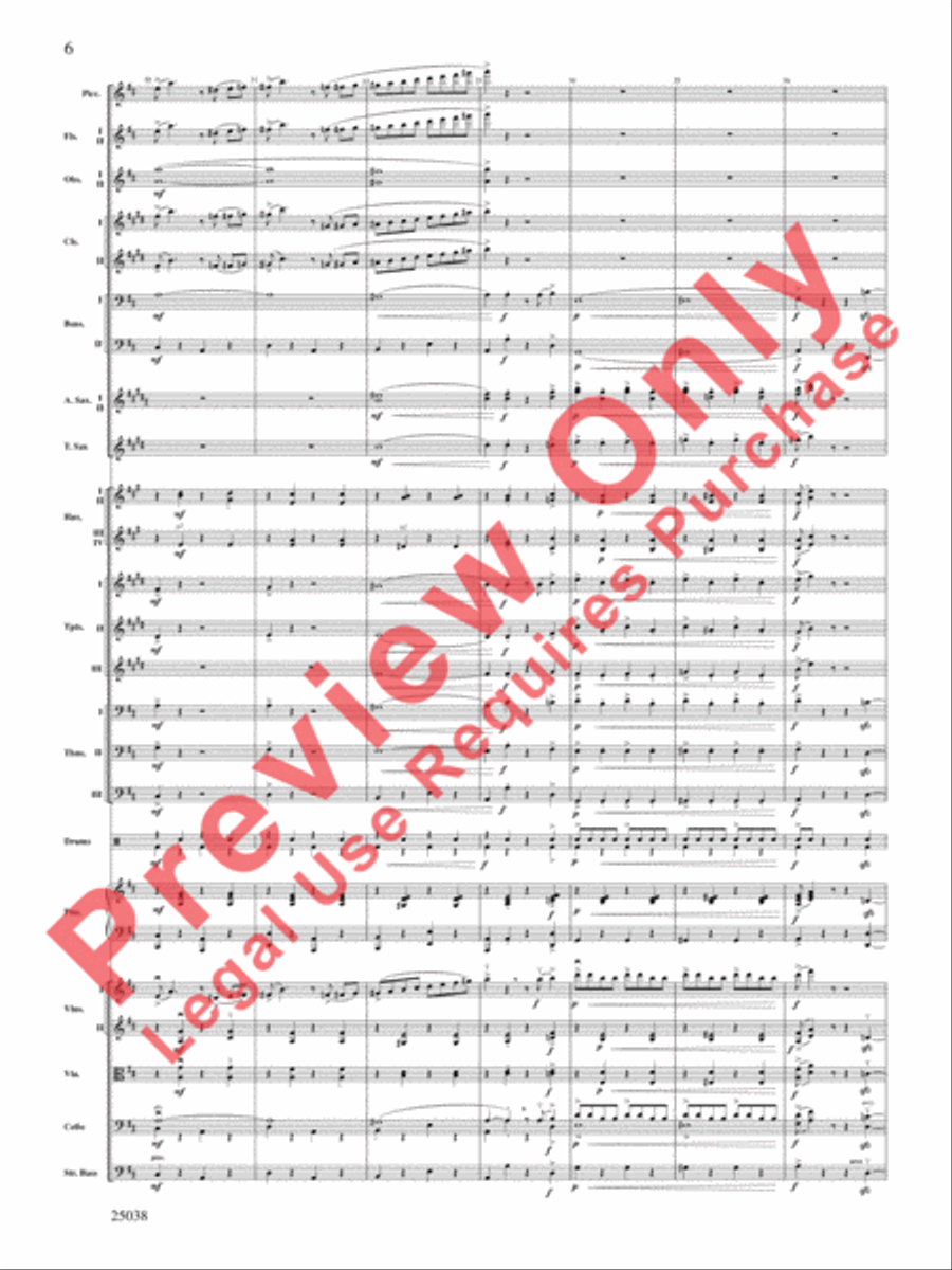 Fiddle-Faddle Fiddle-Faddle Full Orchestra scores gallery preview page 7
