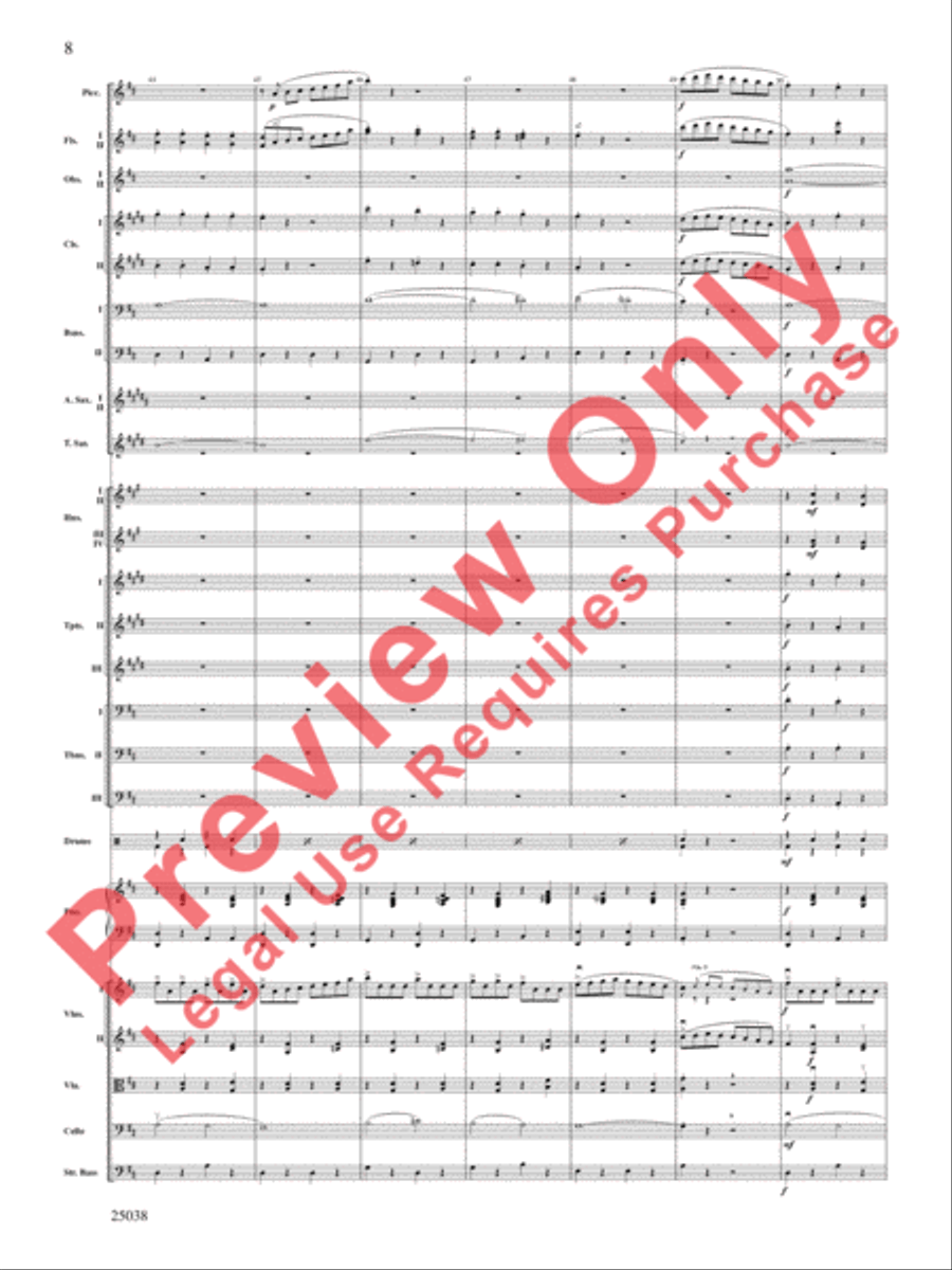 Fiddle-Faddle Fiddle-Faddle Full Orchestra scores gallery preview page 9