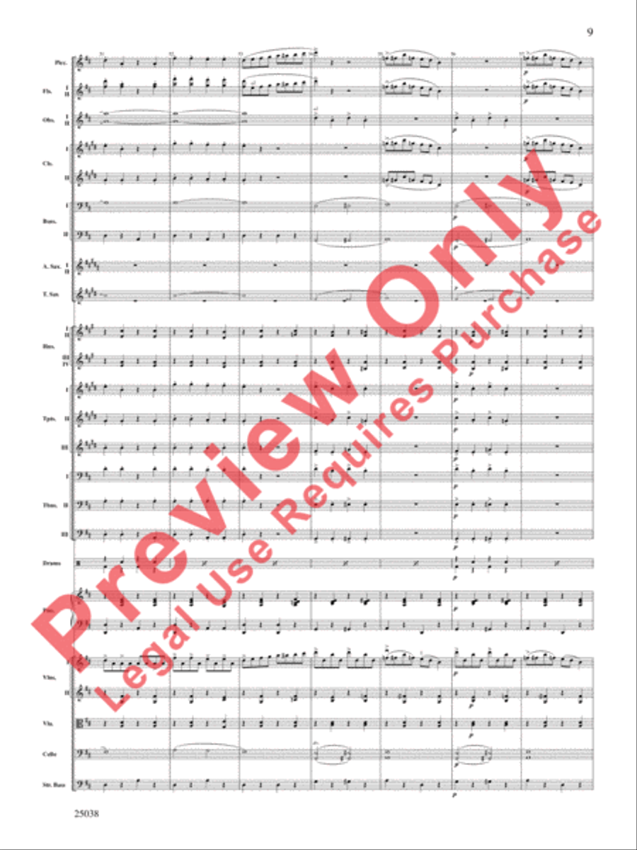 Fiddle-Faddle Fiddle-Faddle Full Orchestra scores gallery preview page 10