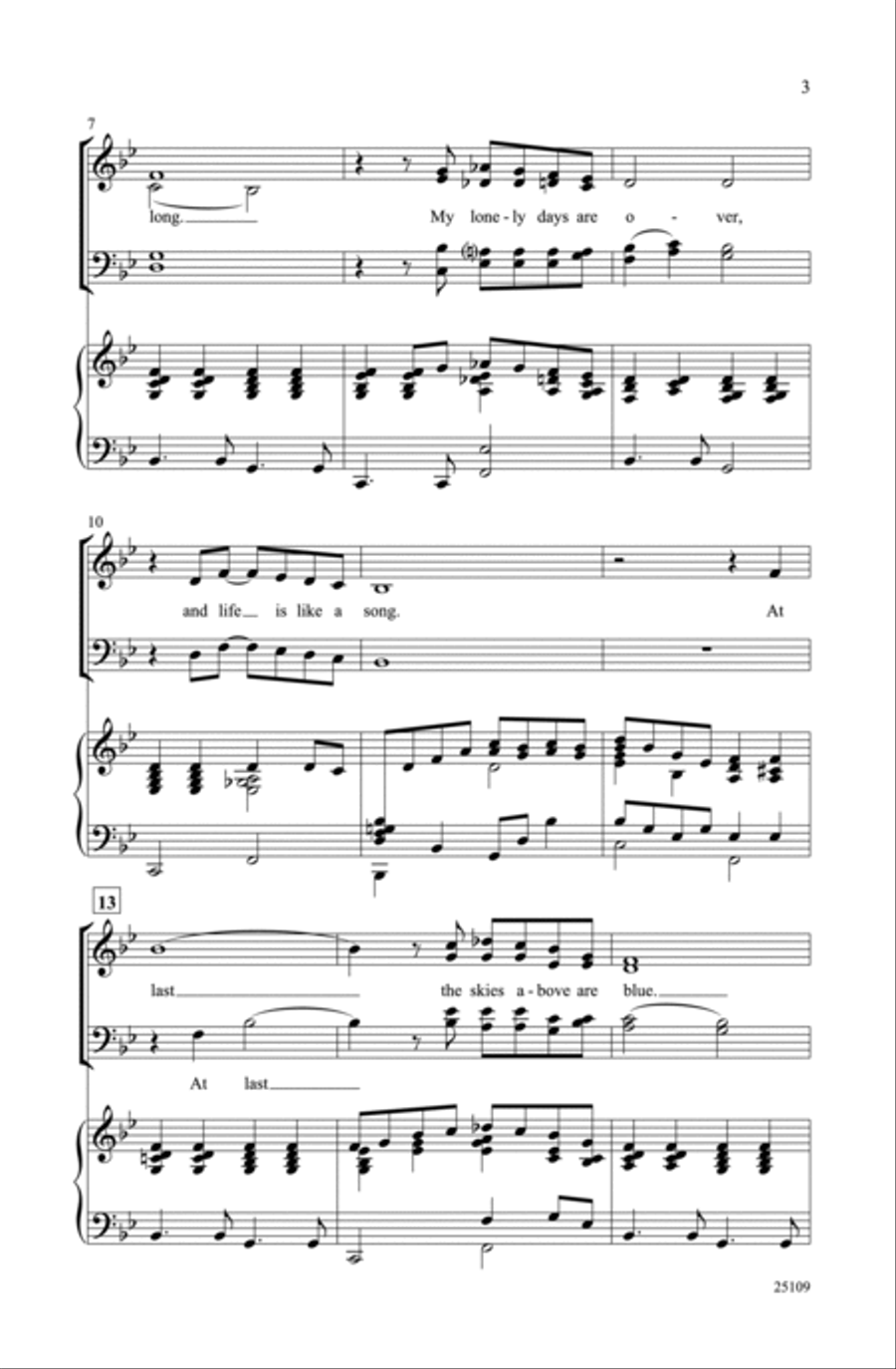 At Last At Last 4-Part scores gallery preview page 3