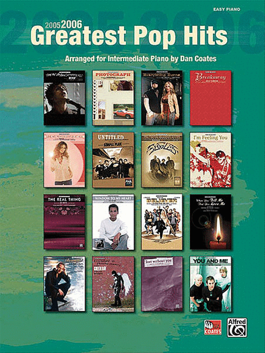 2005-2006 Greatest Pop Hits (Easy Piano) Easy Piano scores gallery preview page 1