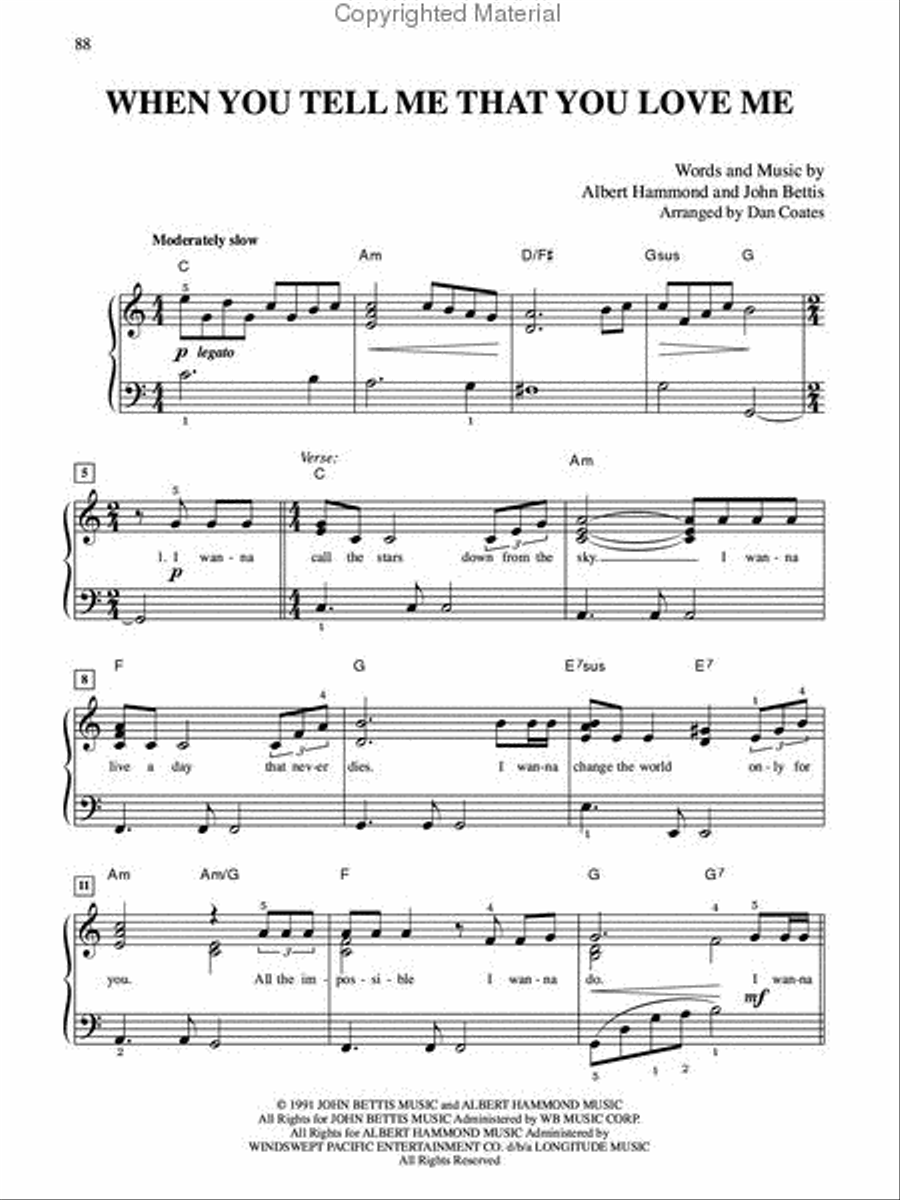 2005-2006 Greatest Pop Hits (Easy Piano) Easy Piano scores gallery preview page 5