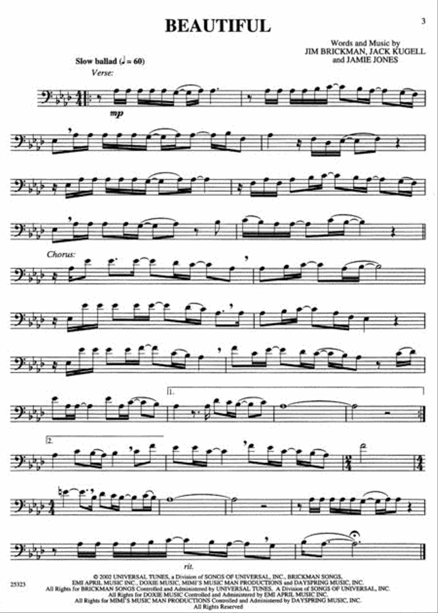 2005-2006 Greatest Pop Hits (Trombone)