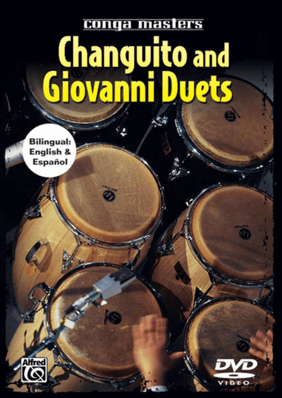 Conga Masters: Changuito & Giovanni Duets (DVD) Percussion scores gallery preview page 1