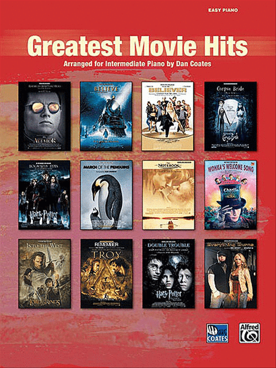 Greatest Movie Hits (Easy Piano) Easy Piano scores gallery preview page 1