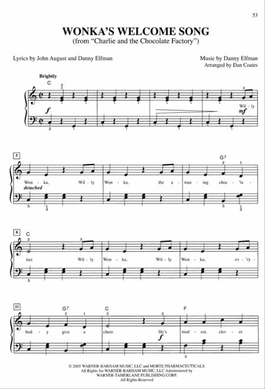 Greatest Movie Hits (Easy Piano) Easy Piano scores gallery preview page 2