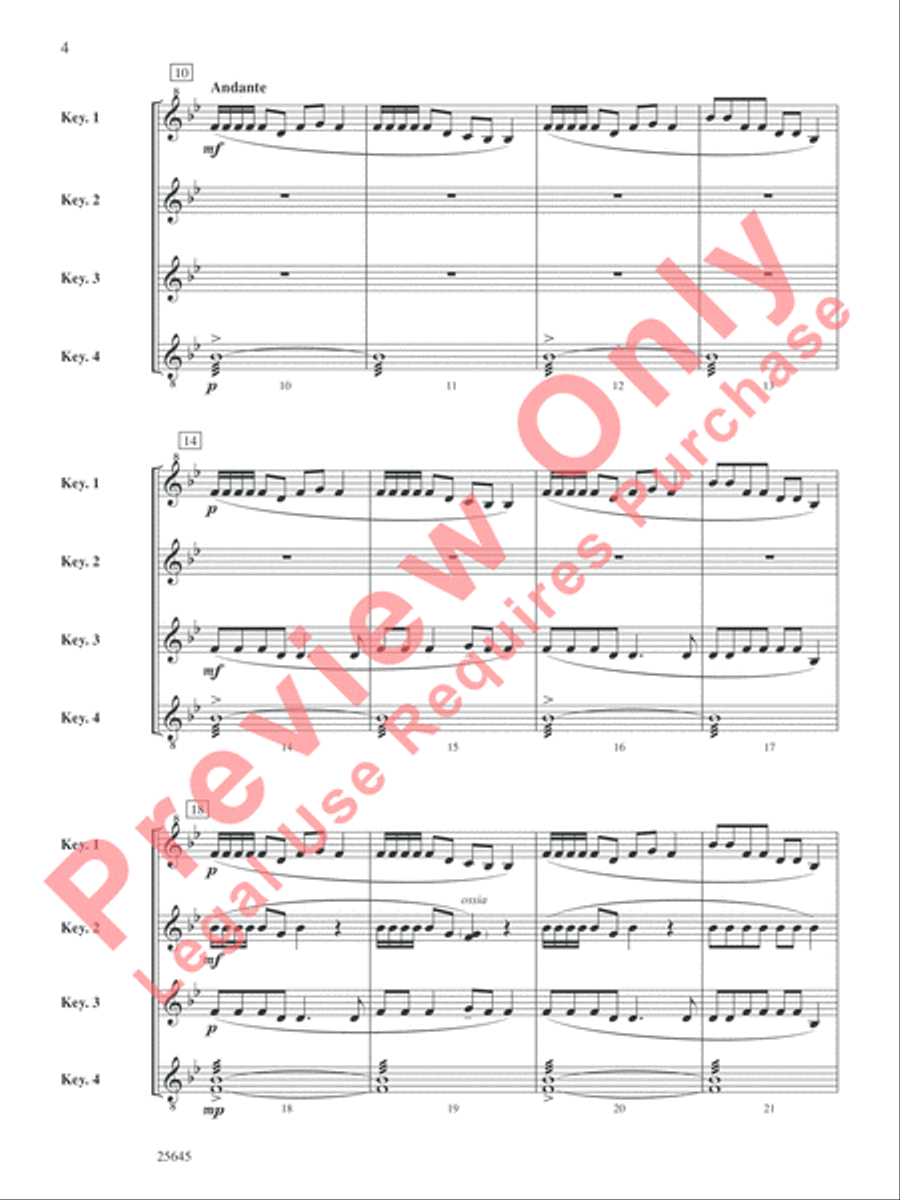 The Last Days of Winter The Last Days of Winter Percussion scores gallery preview page 5
