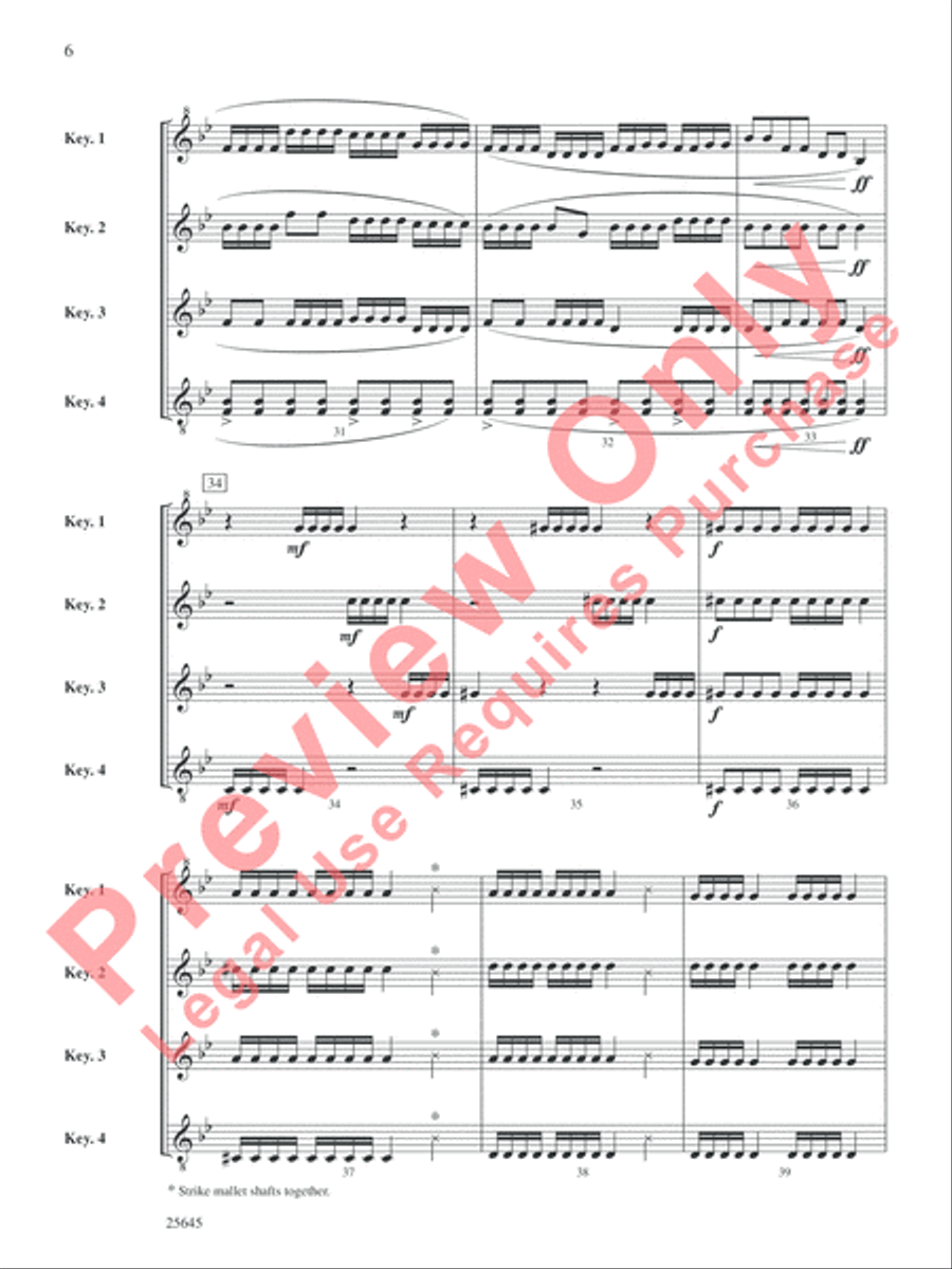 The Last Days of Winter The Last Days of Winter Percussion scores gallery preview page 7
