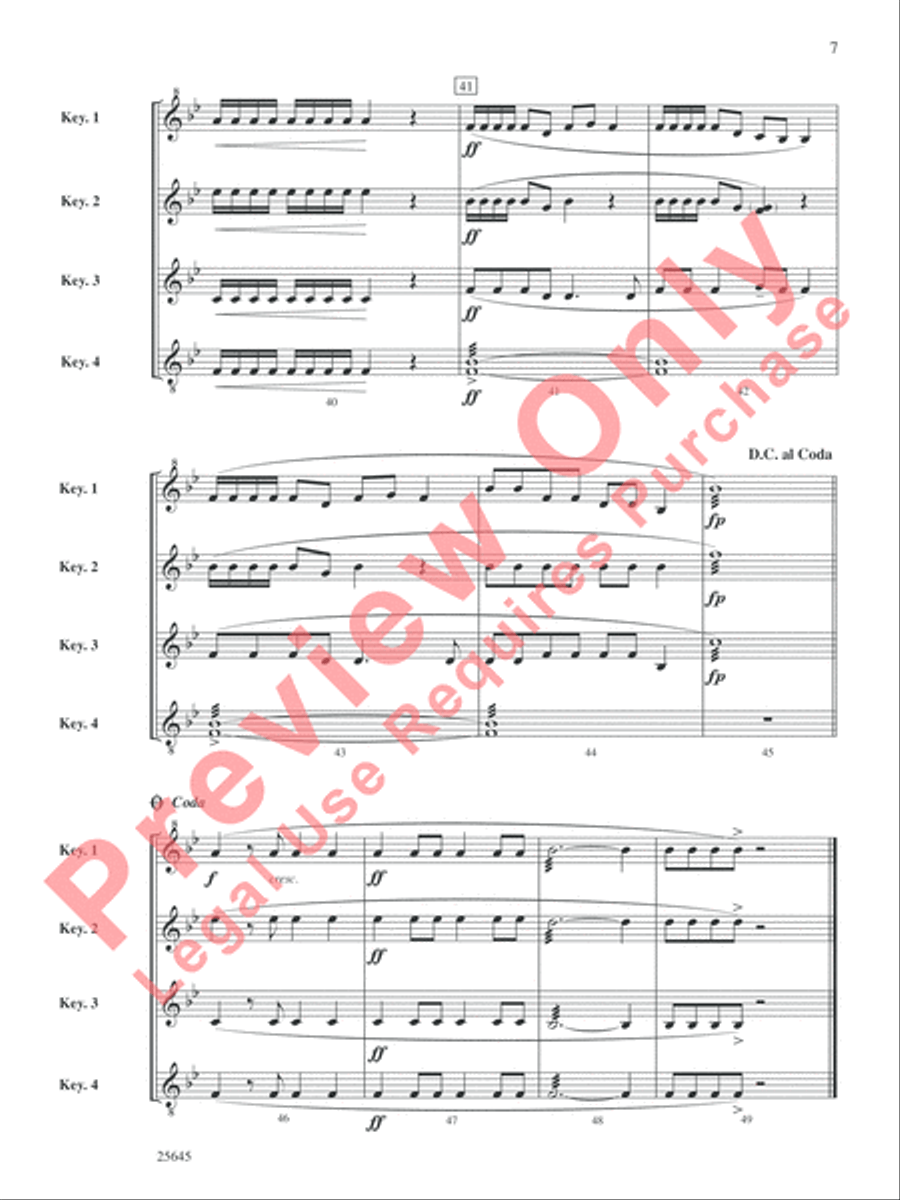 The Last Days of Winter The Last Days of Winter Percussion scores gallery preview page 8