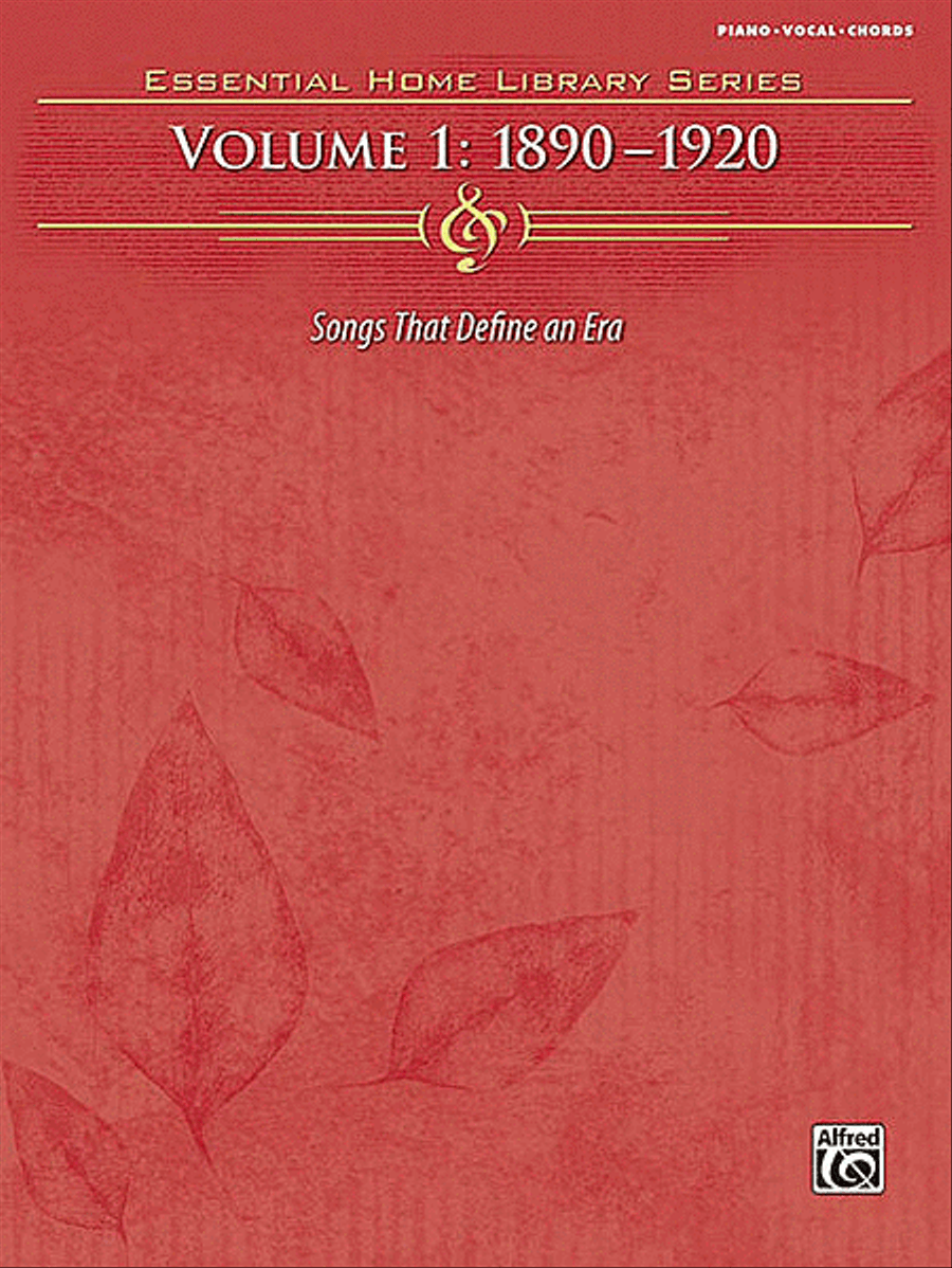 Essential Home Library Series - Volume 1 (1890-1920) Piano, Vocal, Guitar scores gallery preview page 1