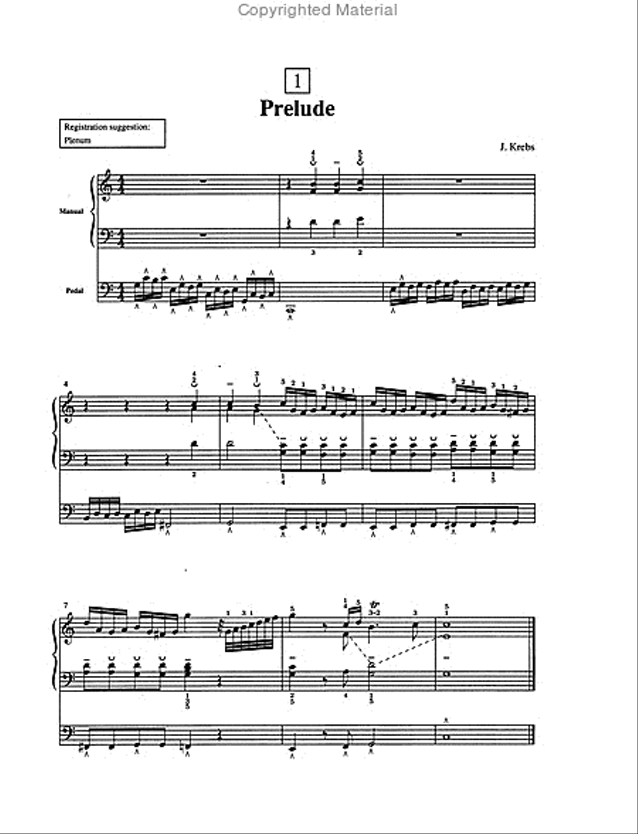 Suzuki Organ School, Volume 4 Organ scores gallery preview page 2