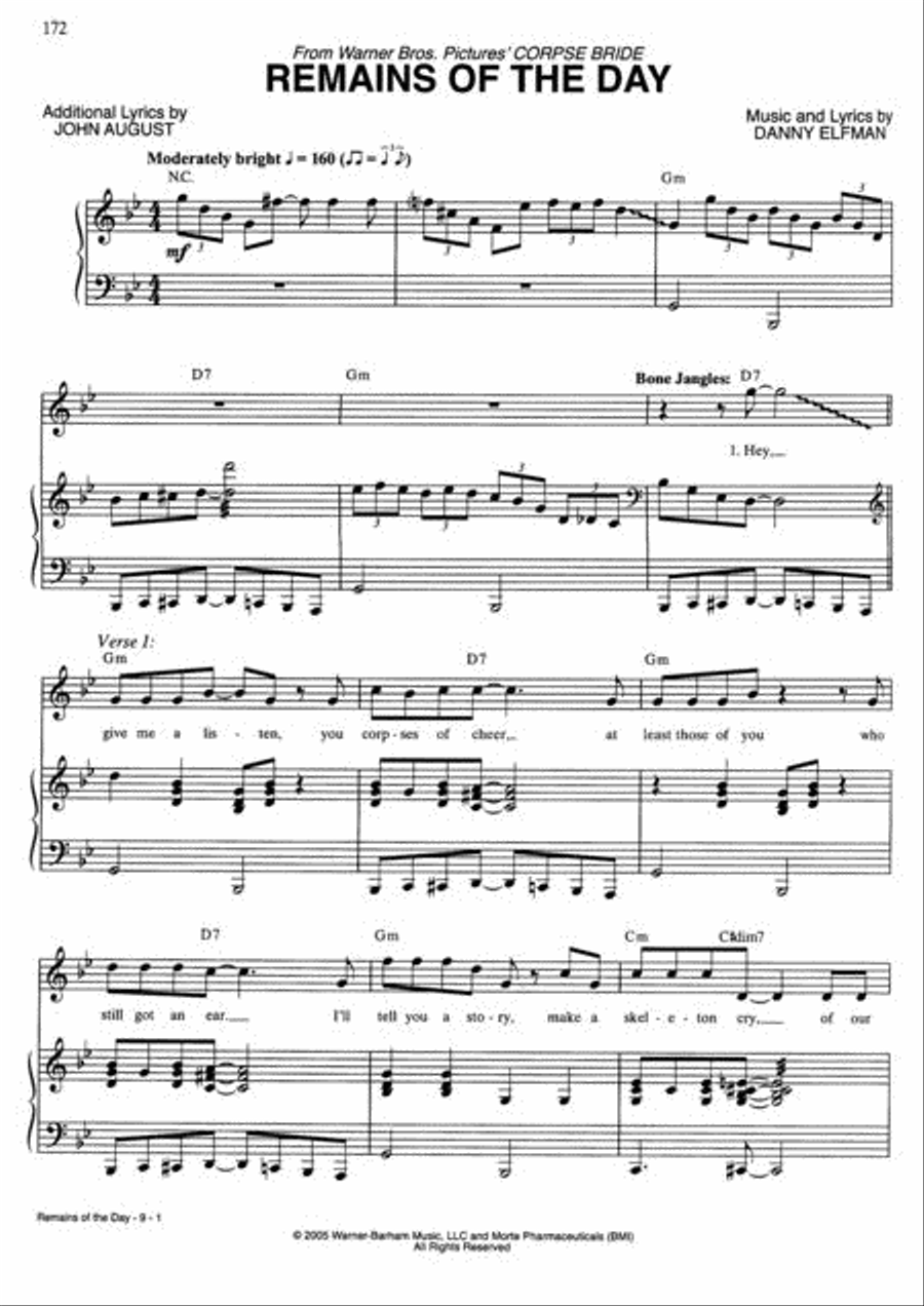 2000-2005 Best Movie Songs Piano, Vocal, Guitar scores gallery preview page 2