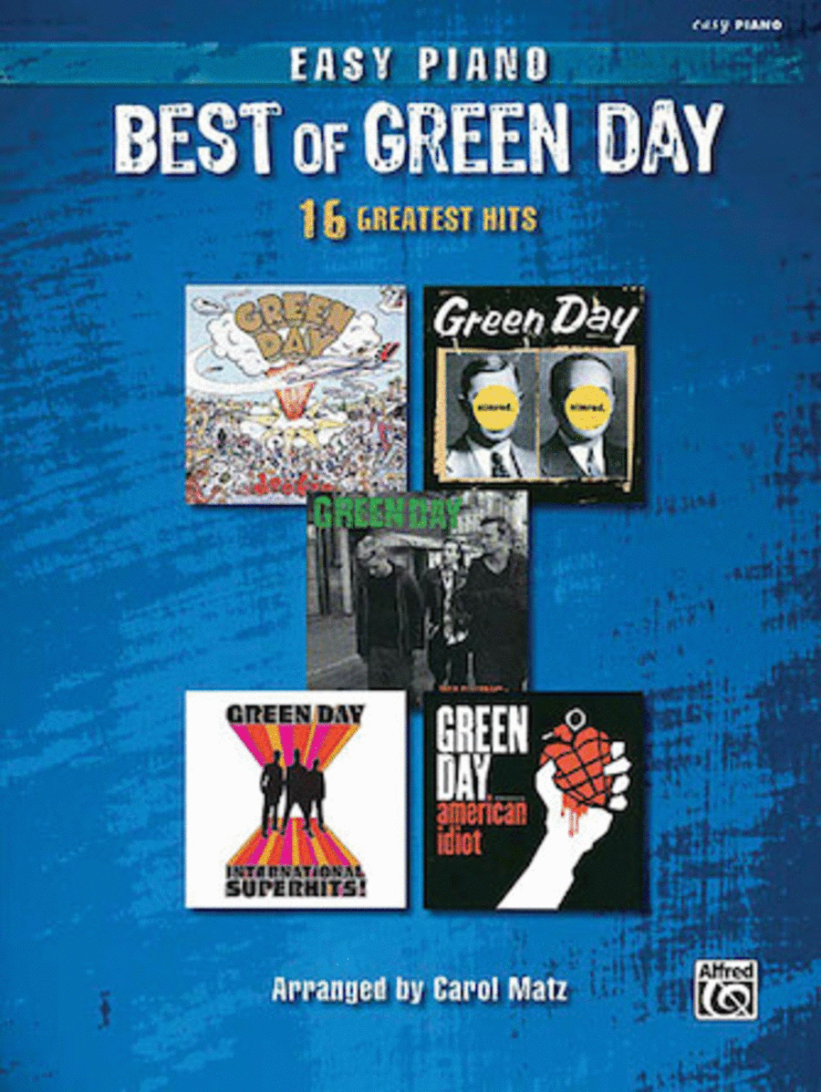Best of Green Day Easy Piano scores gallery preview page 1