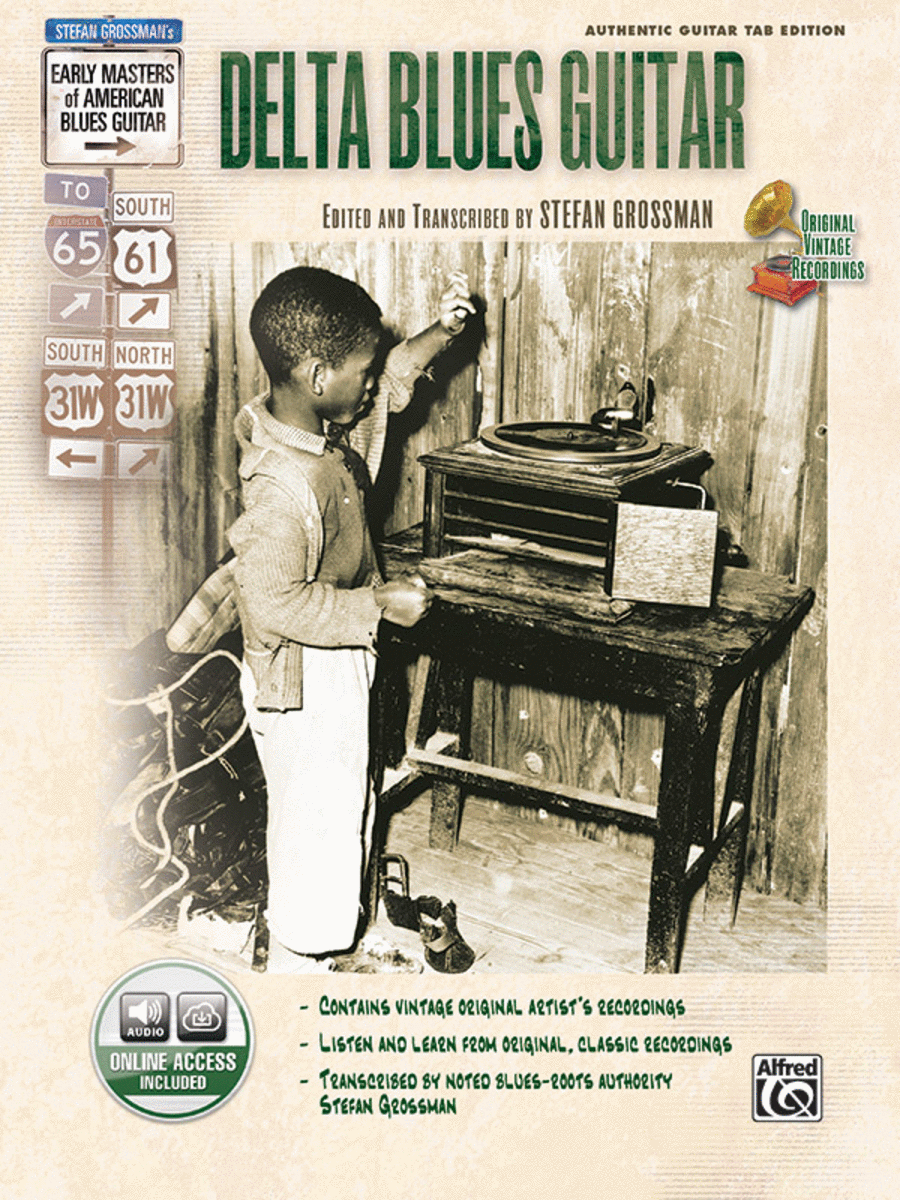Stefan Grossman's Early Masters of American Blues Guitar: Delta Blues Guitar Acoustic Guitar scores gallery preview page 1