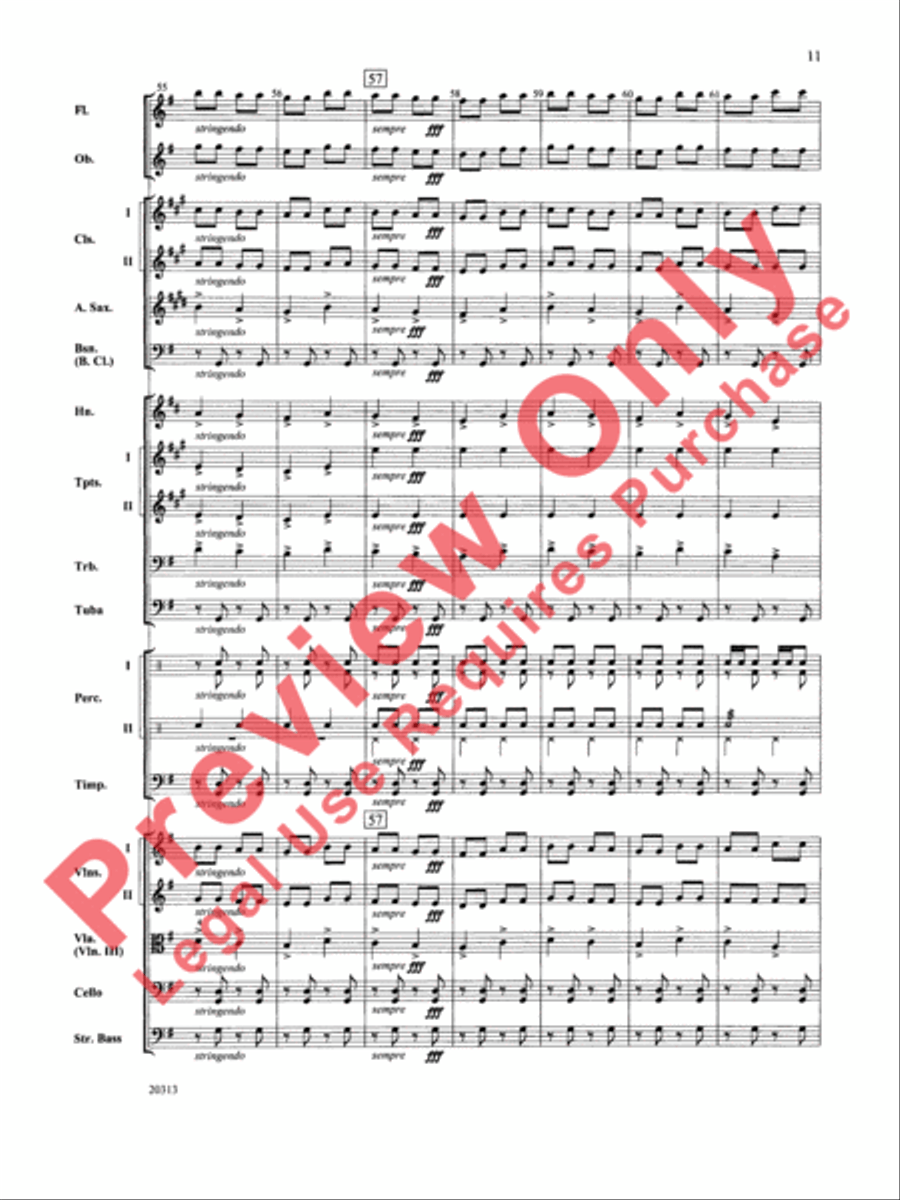 Trepak from The Nutcracker Ballet Full Orchestra scores gallery preview page 12