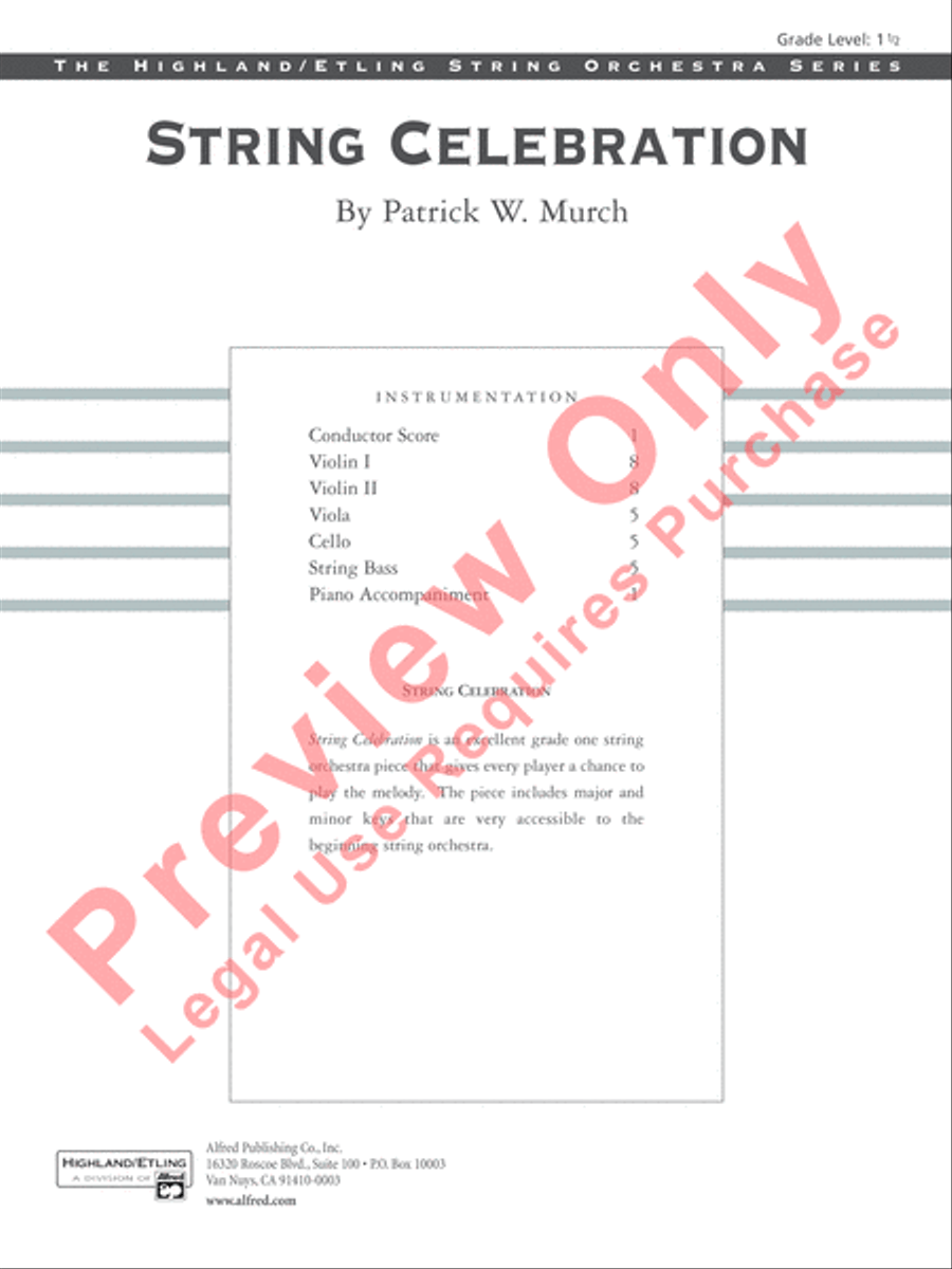 String Celebration String Celebration String Orchestra scores gallery preview page 2