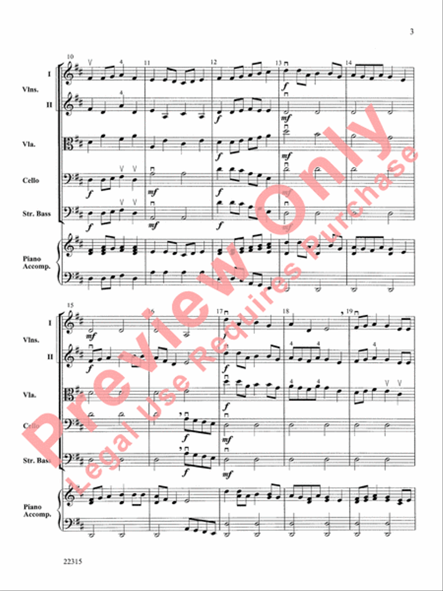 String Celebration String Celebration String Orchestra scores gallery preview page 4