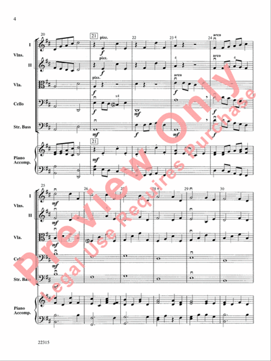 String Celebration String Celebration String Orchestra scores gallery preview page 5