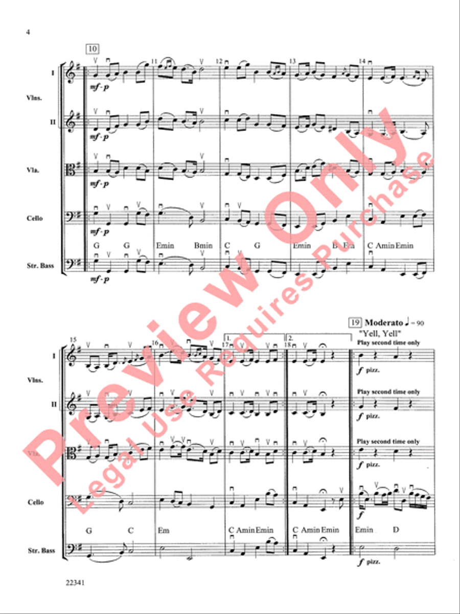 Scottish Mist Scottish Mist String Orchestra scores gallery preview page 5