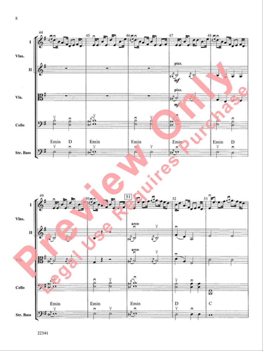 Scottish Mist Scottish Mist String Orchestra scores gallery preview page 9