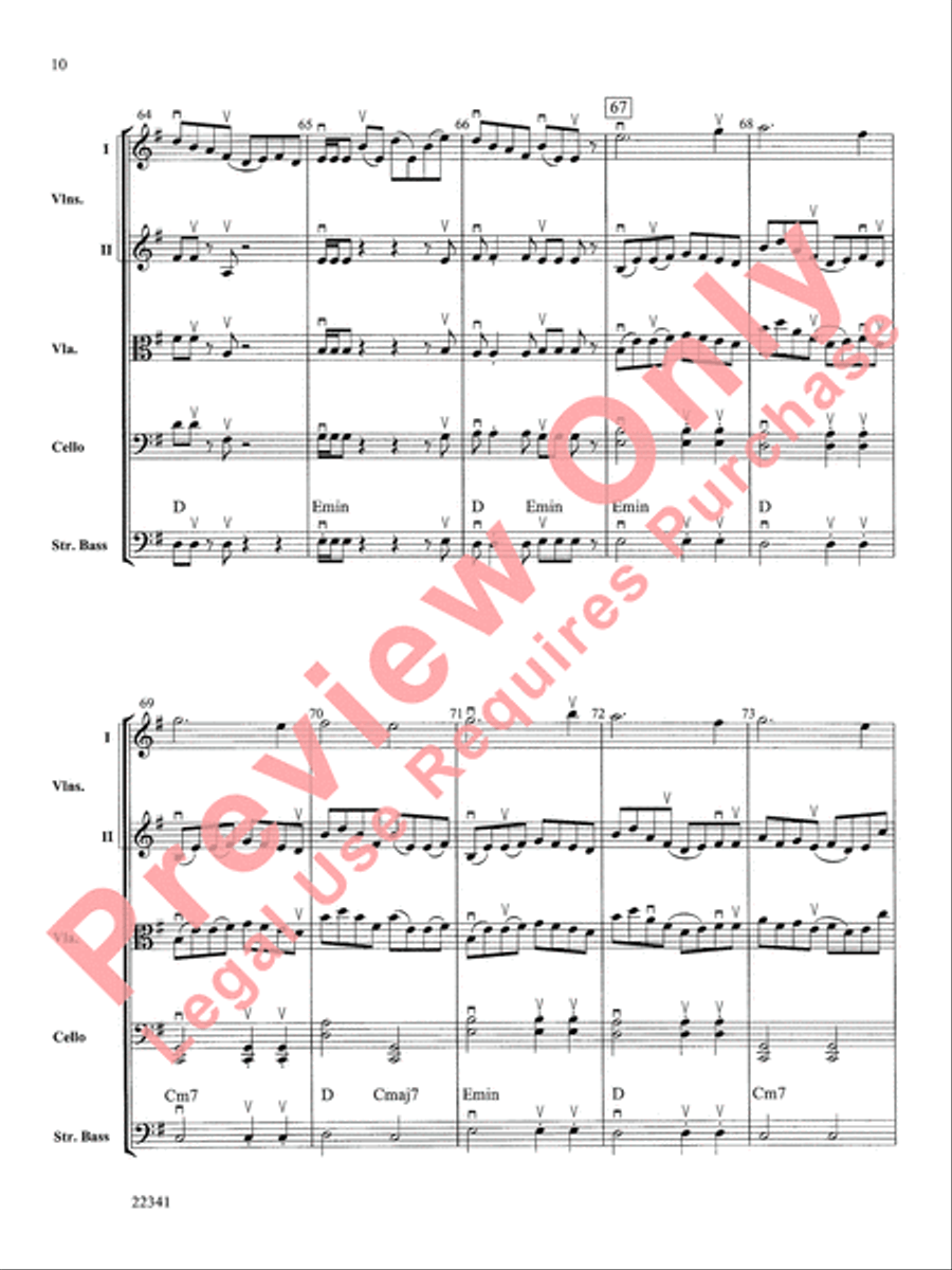 Scottish Mist Scottish Mist String Orchestra scores gallery preview page 11
