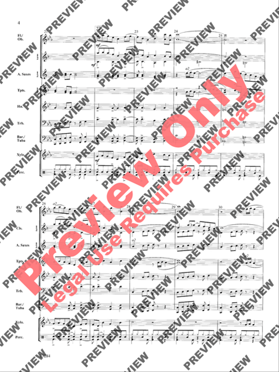 Rock Quest Rock Quest Concert Band scores gallery preview page 5