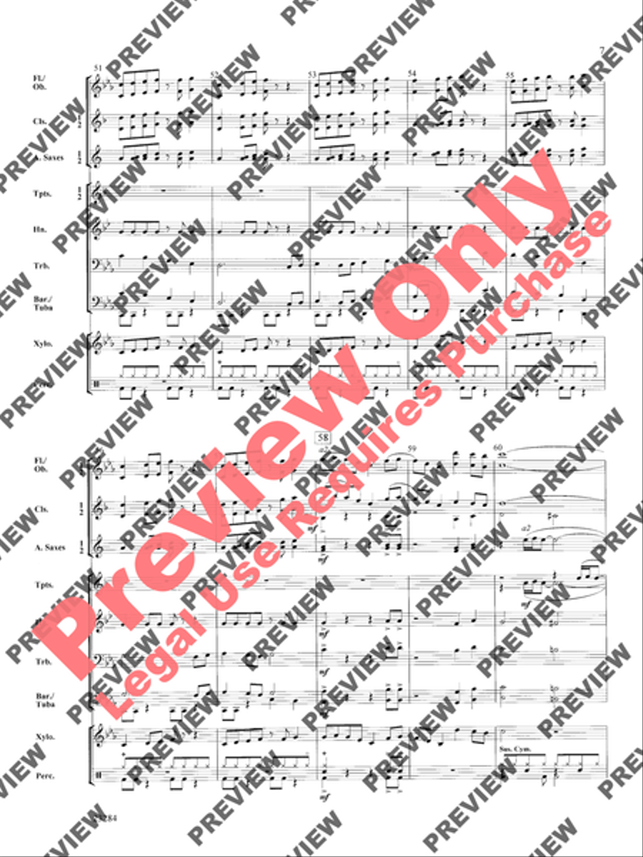 Rock Quest Rock Quest Concert Band scores gallery preview page 8