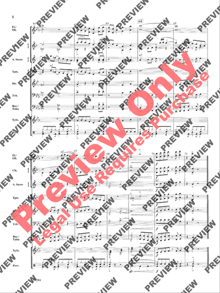 Rock Quest Rock Quest Concert Band scores gallery preview page 9