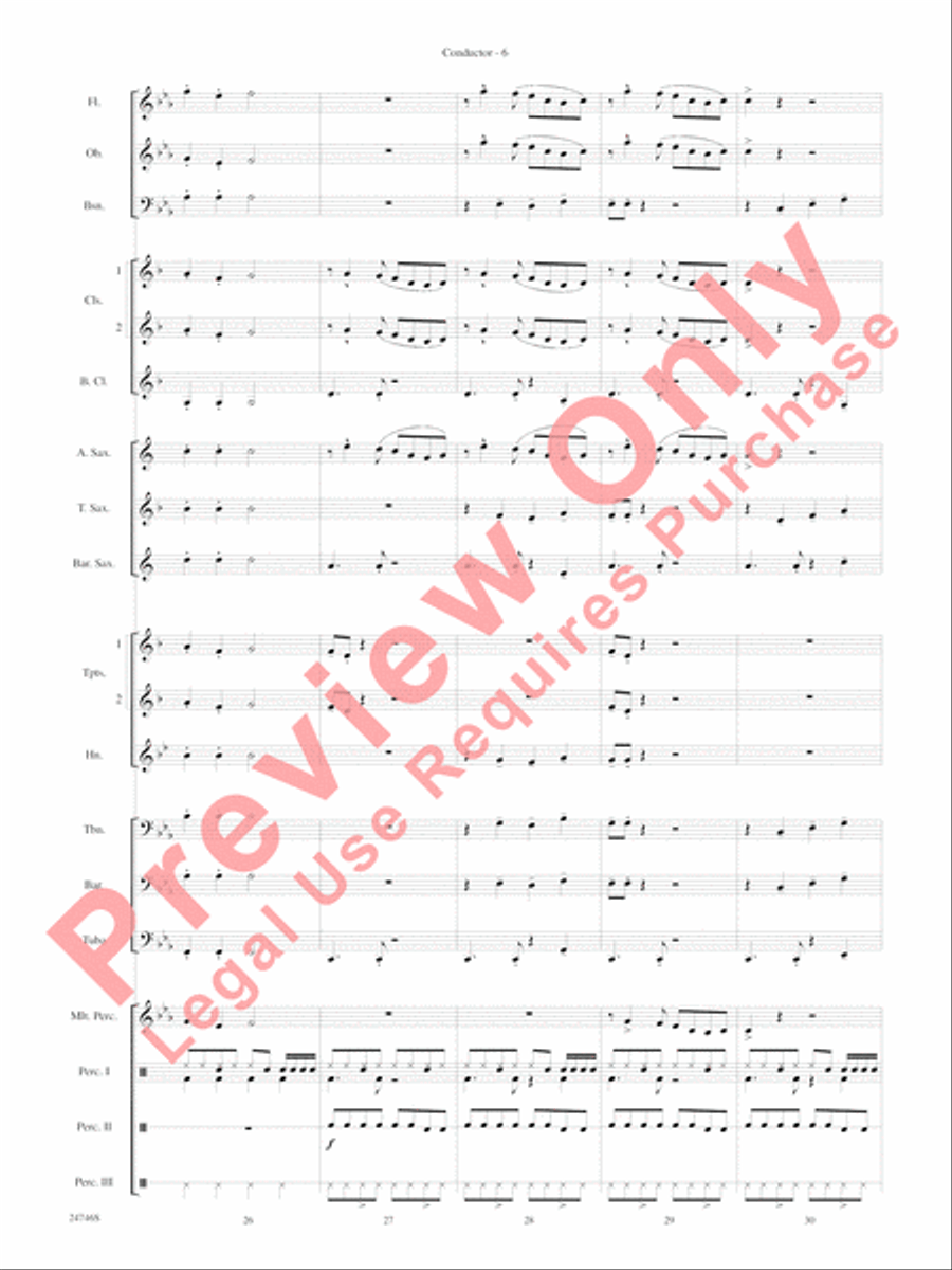 Don't Cha Don't Cha Concert Band scores gallery preview page 9