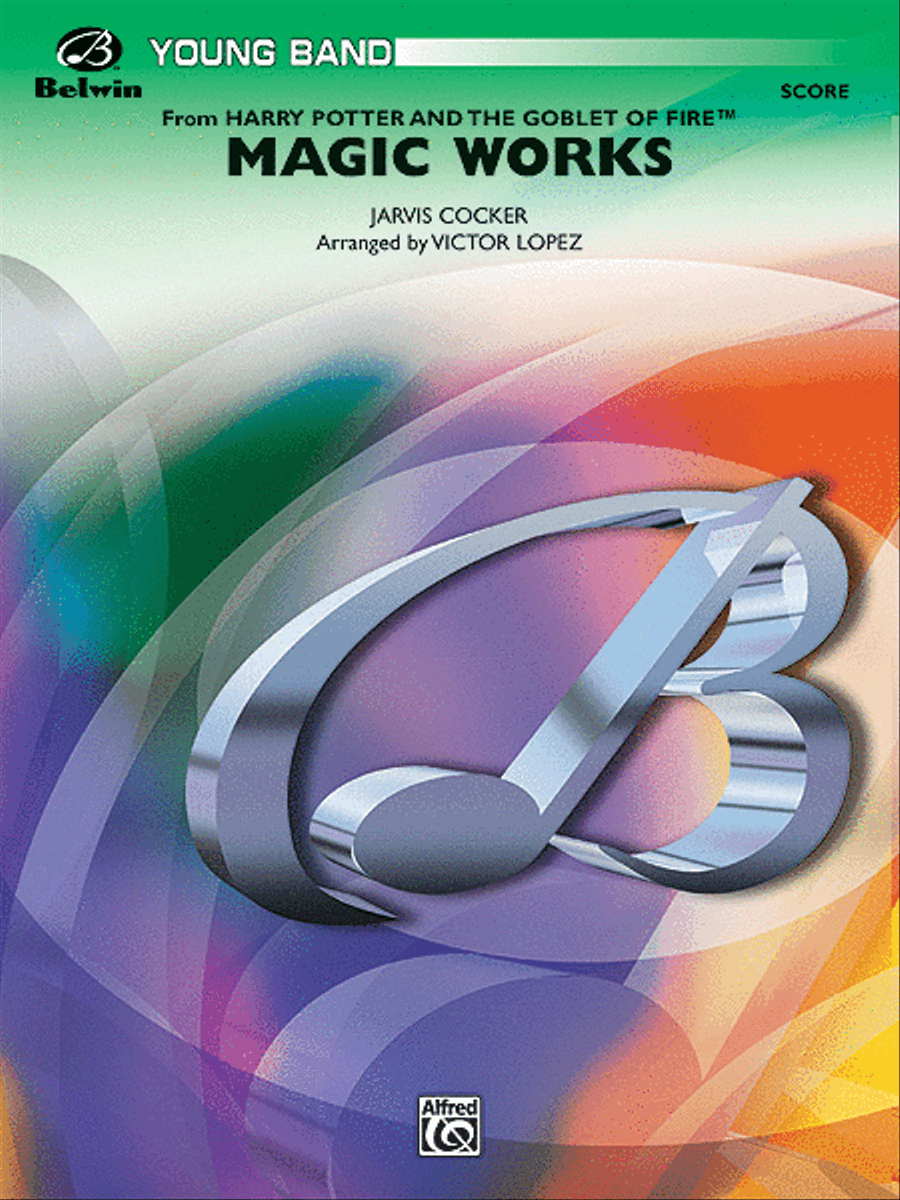 Magic Works (from Harry Potter and the Goblet of Fire) Concert Band scores gallery preview page 1