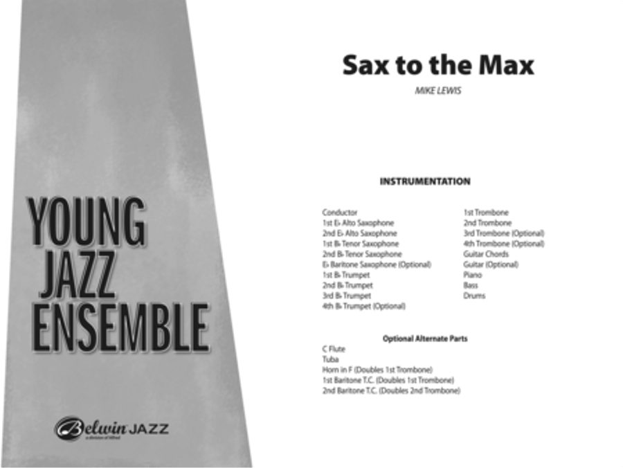 Sax to the Max Jazz Ensemble scores gallery preview page 2
