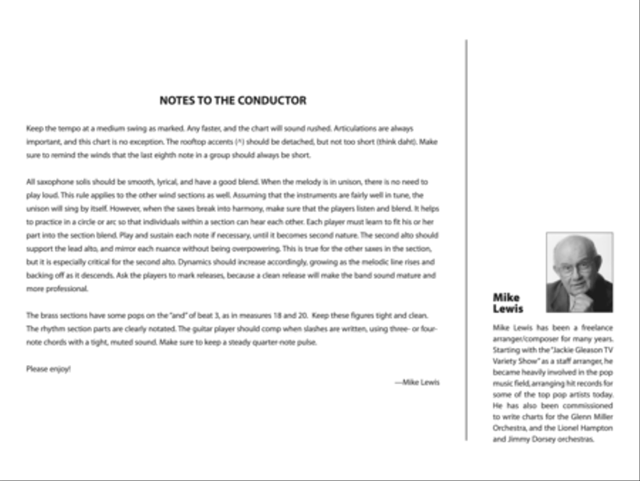 Sax to the Max Jazz Ensemble scores gallery preview page 3